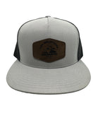 Fresh New Silver Leather Patch snapbacks